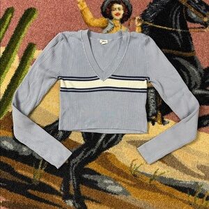 CROPPED LONG SLEEVE TOP CROPPED